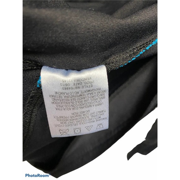 New Balance Kids Jacket Black Turquoise Girls M 7/8 Sports Thin - Picture 4 of 8